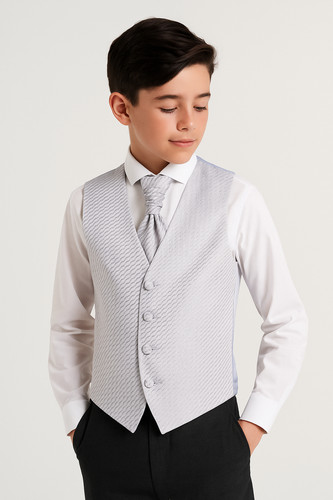 Boys formal waistcoat cravat - boys,