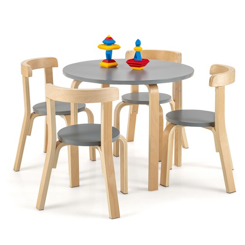 Piece kids wooden curved - 5-piece,