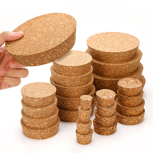 Cork bung stopper lid top - top, for