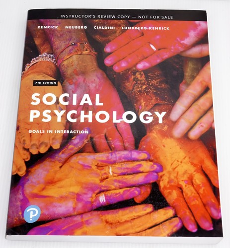 Social psychology goals - social, in