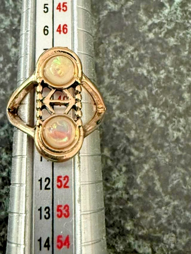 Vintage gold tone - gold, double