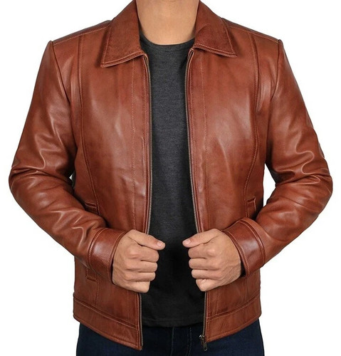 Men tan brown genuine - brown,