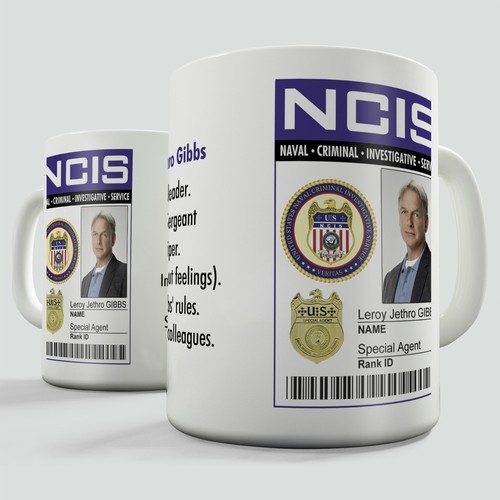 Ncis badge leroy jethro - badge,