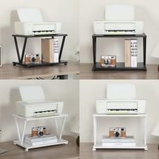 2 Tier MDF Board Metal Leg