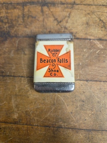 Antique advertising match - ,