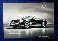 Mercedes Benz SL-Class R230, SL 350, 500, 600, SL 63, 65 AMG Price List 01/2010