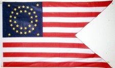 US CAVALRY FLAG 5' x 3' USA 7th GUIDON America American Union Civil War ACW