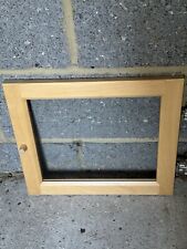 3 x Beech Oxberg Glass Doors For Billy Bookcase