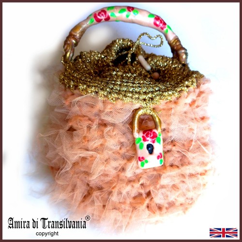 Mini bag hand handle - hand,