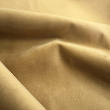 Velvet Upholstery Fabric - Antique Gold Plush Velvet Curtain Cushion Fabric