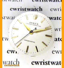 Genuine 1940s Rolex Oyster Perpetual Chronométre Original Dial 9¾L NA Bubbleback