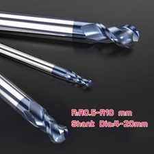HRC45 2 Flute Ball Nose End