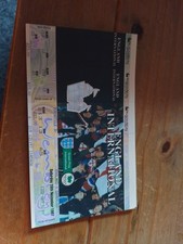 Unused Ticket 1997 England v Cameroon - Rio Ferdinand England Debut! (Bf)