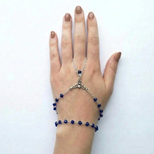 Silver plate royal - silver, blue