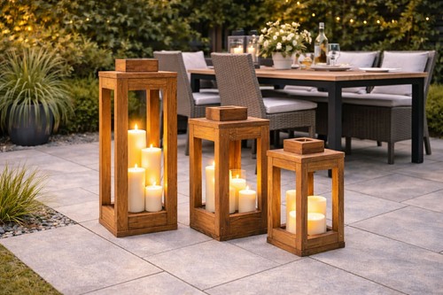 Set large wooden - large,