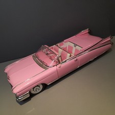 BIG CADILLAC ELDORADO BIARRITZ 1959 Pink 1:12 Maisto Diecast Metal Spares Repair