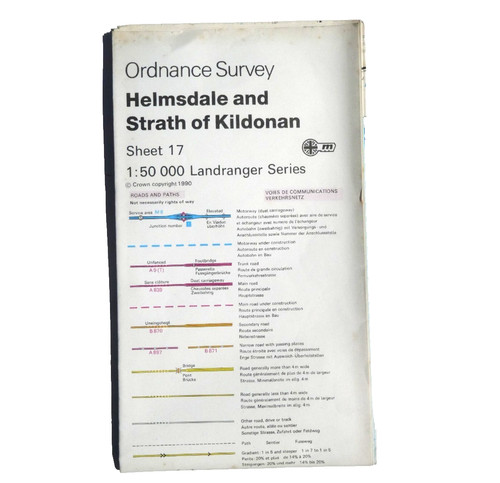 Ordnance survey 50k 17 - ordnance,