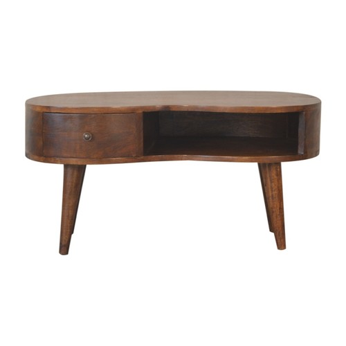 Solid mango wood - wood, wave