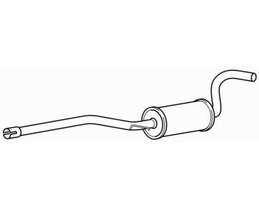 Quality centre exhaust middle - quality,
