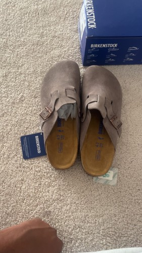 Birkenstock dark gray - , suede