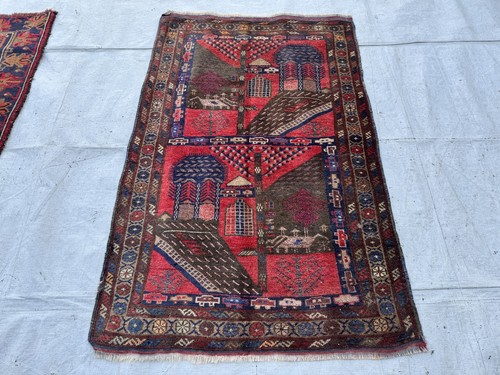 Afghan hand knotted - afghan,
