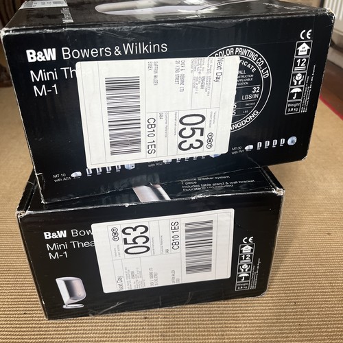 Bowers wilkins m - wilkins, mk1