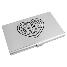 'Heart Pizza' Business Card Holder / Credit Card Wallet (CH00050519)