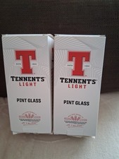 2 x Tennent's Light Lager Pint