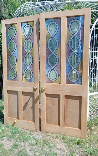Stained glass pine - pine, french
