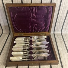 Vintage S.B Silver & Mother Of