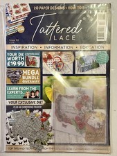 Brand New Tattered Lace Magazine Issue 92 - With Die, Embossing Folder & Papers