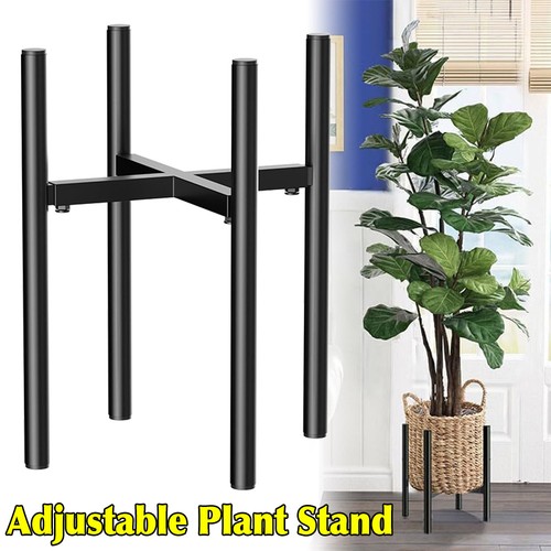 Metal adjustable plant stand - adjustable,