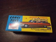 Corgi Toys Superior Ambulance On Cadillac Chassis 437