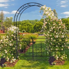 7FT Metal Garden Arch Trellis