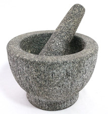 Large Grey Granite Pestle and