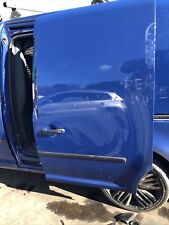 VW  CADDY VAN (11-15) SLIDING DOOR PASSENGER LEFT SIDE IN BLUE