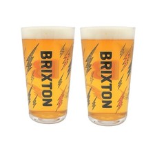 Brixton Brewery Pint Glass x2