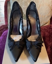 Giorgio Armani Black Satin