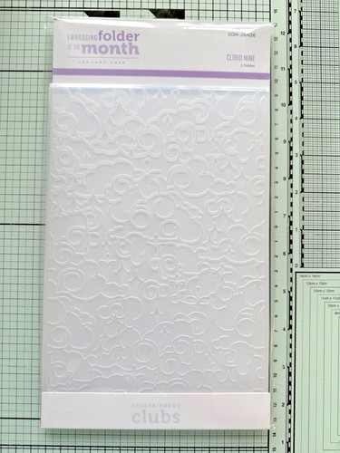 Spellbinders embossing folder - embossing,
