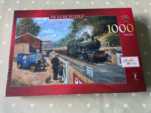 Train spotting jigsaw - train,