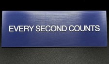 Every Second Counts Sign - The Bear TV Show - Yes Chef