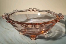 Pink Depression Glass Open