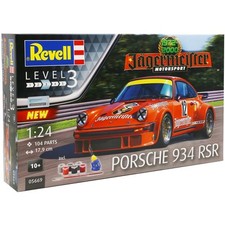 Revell Porsche 934 RSR Jägermeister Motorsport Racing Car Model Kit Scale 1:24