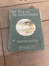 Rare Early Edition 1906 Beatrix Potter The Tale of Jeremy Fisher Small Hardback