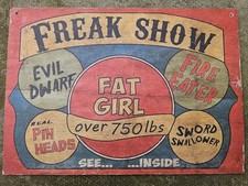 WOOD FREAK SHOW, VINTAGE STYLE