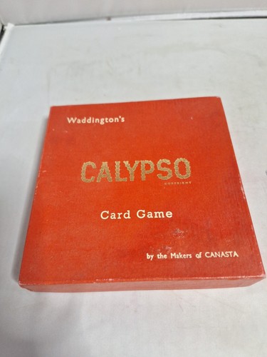 Vintage calypso card game - calypso, by