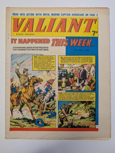 Valiant comic 3rd july - comic,