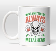 Metalhead Mug, Skull Guitar