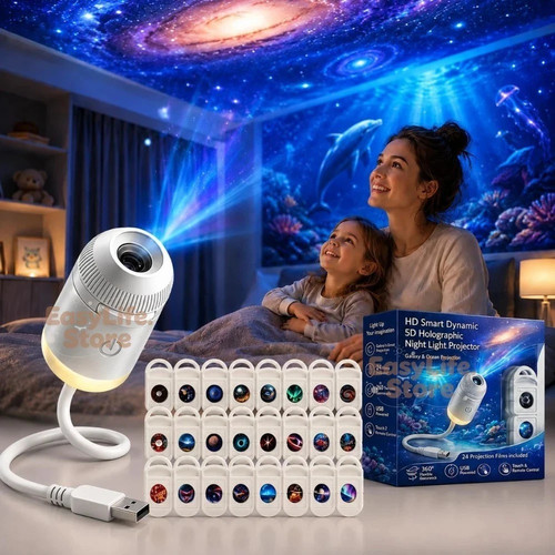 Holographic galaxy ocean - holographic,