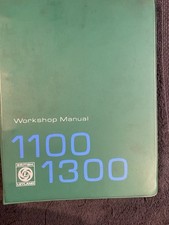 Austin Morris Workshop manual 1100-1300 MG Wolseley, Riley, and Vanden Plas